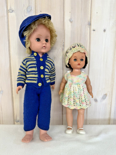 Vintage plastic dolls roddy - plastic,