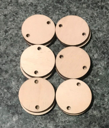 3cm circles pyrography - 3cm, 24