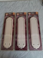 Ceramic door finger plates x 3