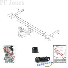 Tow-Trust Towbar for Volkswagen Golf 4 Hatchback 1998-2004 - Swan Neck Tow Bar