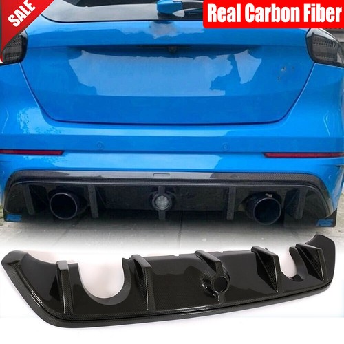 Carbon fiber rear bumper - carbon,