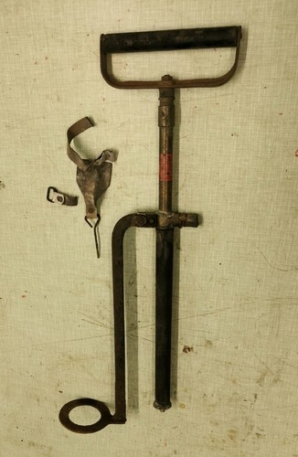 Vintage firefighting stirrup - vintage,