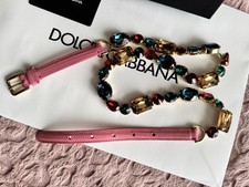 Dolce & Gabbana Pink Leather