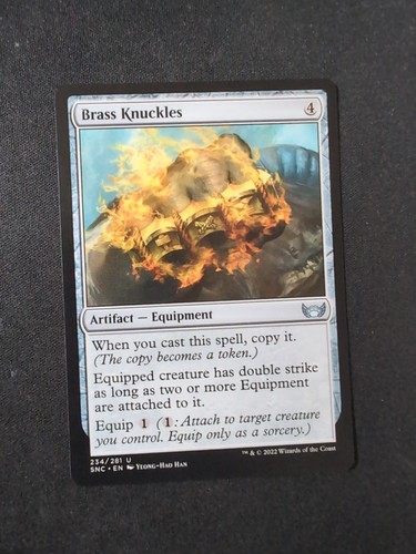 Mtg brass knuckles free - -,