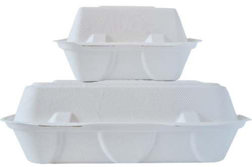 Biodegradable clamshell boxes - biodegradable,