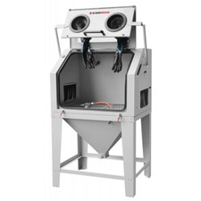CORMAK 350L TOP Sandblaster + DC15 Extractor Sand Blasting Cabinet For Profiles