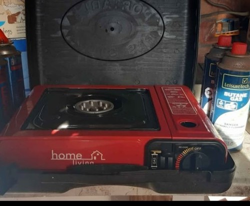 Portable camping gas - gas, pit