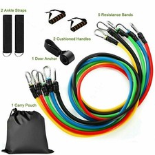 11PCS Set Resistance Bands