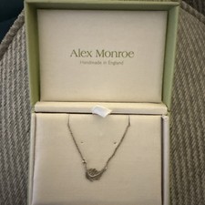 Alex Monroe Silver Leaf