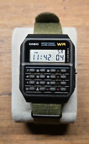 Casio data bank digital - bank, watch