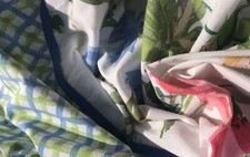 Vtg Laura Ashley King Pillow