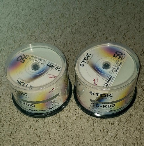 Tdk r80 700mb 80 min - 2,