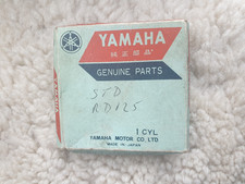 Genuine NOS Yamaha RD125 aircooled twin standard STD piston rings 307-11601-01