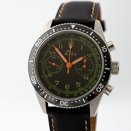 Eska landeron chronograph - -,
