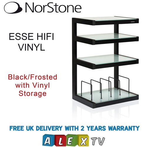 Norstone esse black hifi rack - esse,