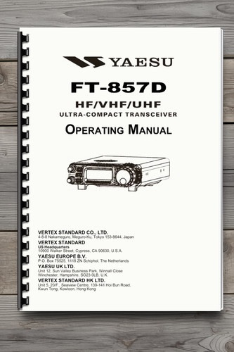 Yaesu 857d vhf uhf - yaesu,