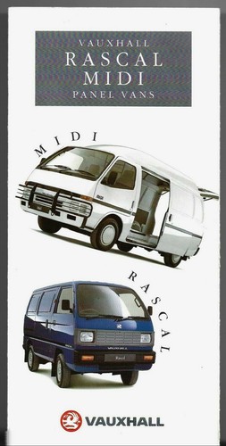 Vauxhall rascal midi panel - rascal,