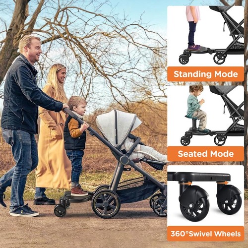 Child buggy stroller step - stroller,