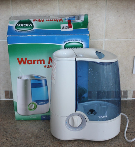 Vicks warm mist humidifier - warm,