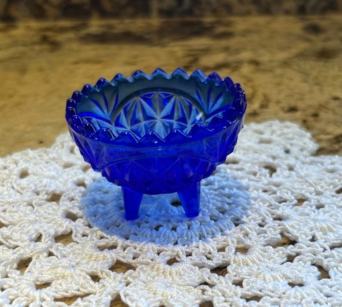 Dainty cobalt blue pressed - dainty,