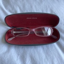 Vintage Miu Miu pink glitter