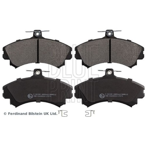 Blue print front brake pad - brake, set