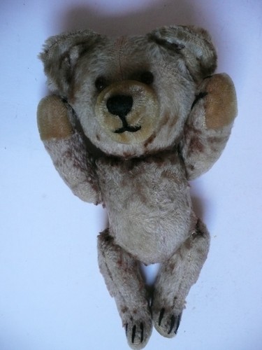 Adorable old antique teddy - antique,