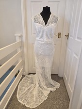 Womens White Boho Dress Wedding