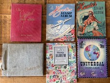 Stamp albums, assorted