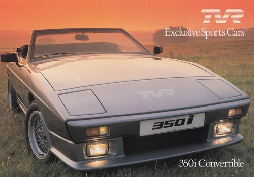 Tvr 350i convertible roadster - tvr,