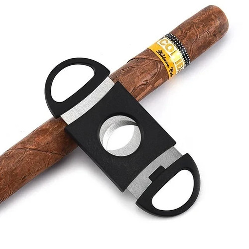 Cigar cutter stainless steel - cigar,