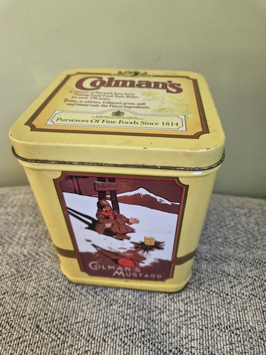 Vintage colmans norwich - of,