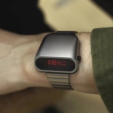 1970s Vintage Retro Metal LED