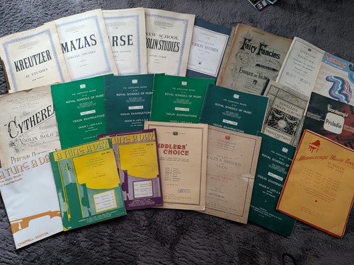 Vintage sheet music - vintage,