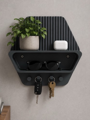 Modern entryway organizer - entryway,