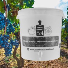 30l home brewing /wine making bucket package with airlock,tap,bung and lid
