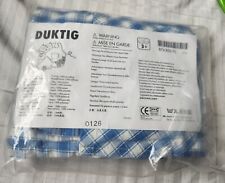 IKEA DUKTIG Toy Apron, Oven Gloves +Tea Towels Kitchen Set  Kids Pretend Play 
