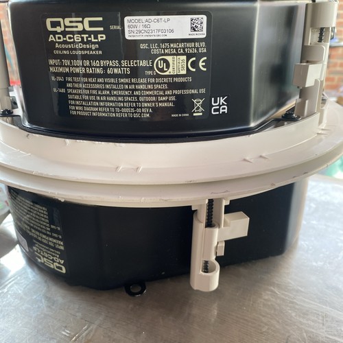 Qsc c6t acoustic - qsc, design