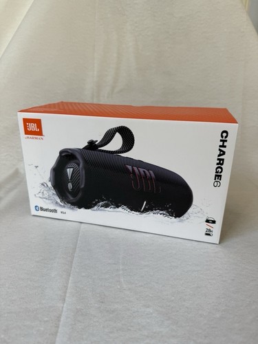 Jbl charge black - 6, portable