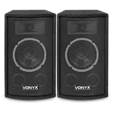 Vonyx SL6 6" Passive DJ Speakers 300 Watt - Superior Sound Quality