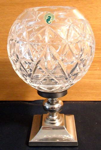 Waterford hurricane lamp - waterford,