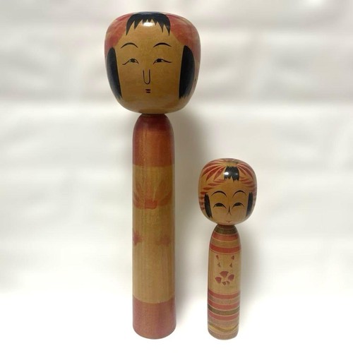 Traditional kokeshi doll - traditional, set