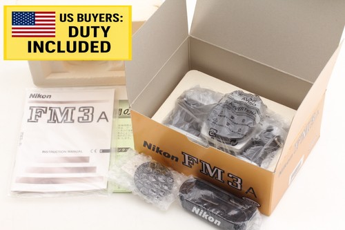 Unused nikon fm3a silver - fm3a,