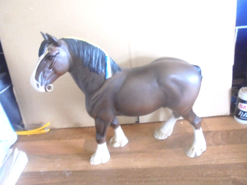 Beswick 2465 clydesdale horse - beswick,