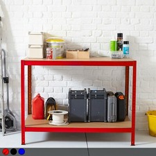 Neo Workbench Garage Metal Steel Bench DIY Shed Warehouse Work Tool Table