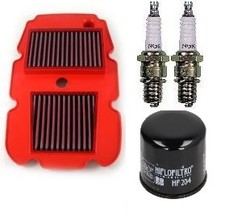Honda XL 700 Transalp 2008-2013 Spark Plug Oil Filter Overhaul Pack