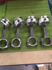 Used Set of 4 forged Acrilite Pistons & Conrods 1400cc MG  ZR, K-Series