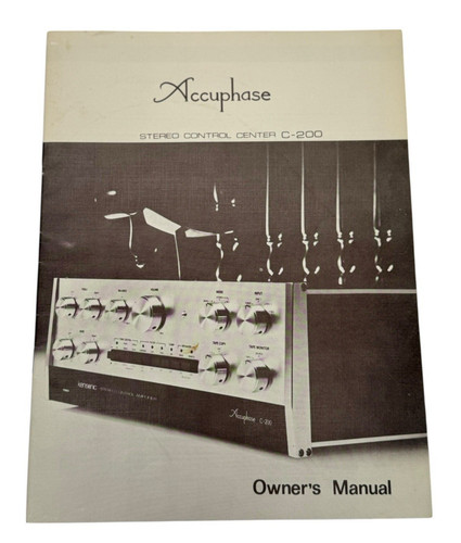 Accuphase 200 preamp - c-200,