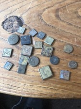 19 Vintage Apothecary Weights