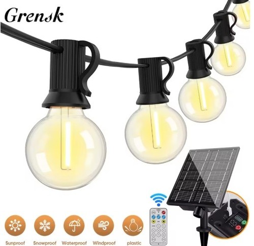30m solar string lights - 30m,